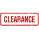 CLEARANCE CLEARANCE