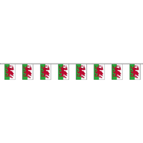Wales (Welsh Flag) - Bunting Wales (Welsh Flag) - Bunting