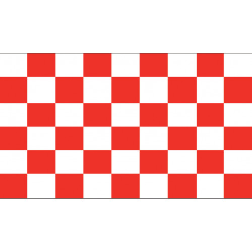 Chequered - Red & White Chequered - Red & White