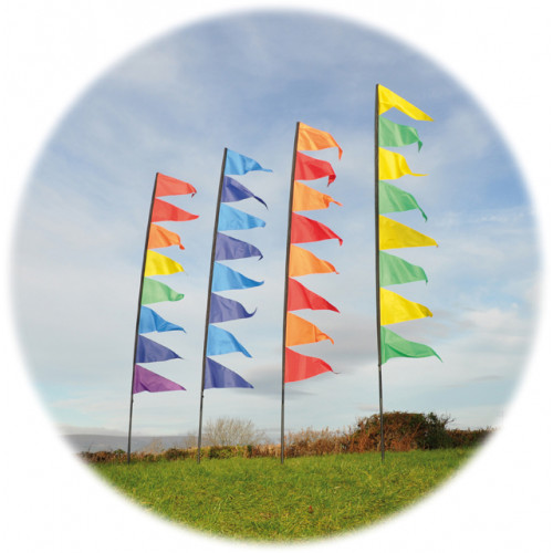 Pendant Banner Kit 3.4m - Various Colours Pendant Banner Kit 3.4m - Various Colours