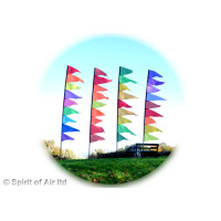 Exotic Pendant Banner Kit 3.4m - Various Colours Exotic Pendant Banner Kit 3.4m - Various Colours
