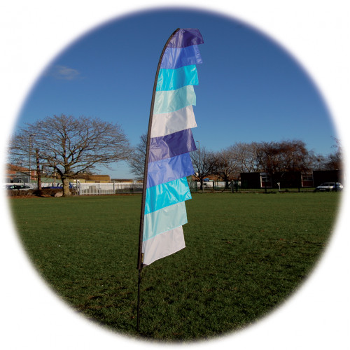 4m Cool Feather Banner 4m Cool Feather Banner