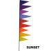 Exotic Pendant Banner Kit 3.4m - Various Colours Exotic Pendant Banner Kit 3.4m - Various Colours