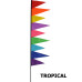 Exotic Pendant Banner Kit 3.4m - Various Colours Exotic Pendant Banner Kit 3.4m - Various Colours