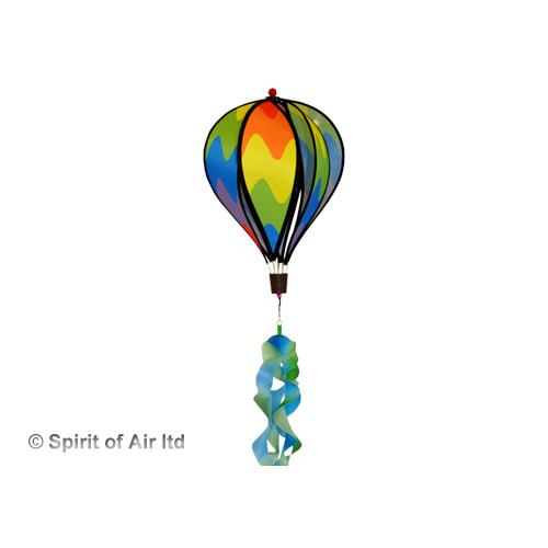 Rainbow Wave - Small Hot Air Balloon Spinner Rainbow Wave - Small Hot Air Balloon Spinner
